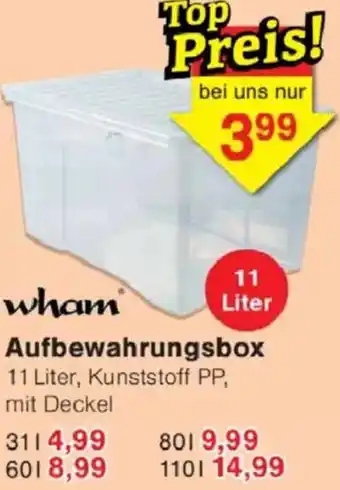 Jawoll wham Aufbewahrungsbox Angebot