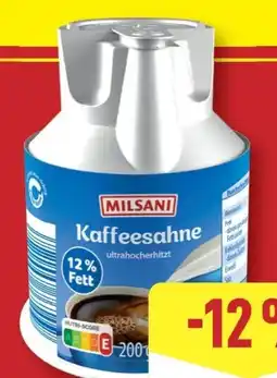 Aldi Nord Milsani Kaffeesahne Angebot