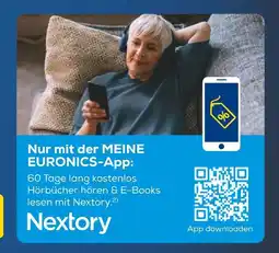 Euronics Nextory nur mit der meine euronics-app: Angebot