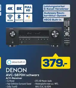 Euronics Denon avc-s670h schwarz a/v-receiver Angebot