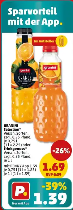 PENNY GRANINI Selection oder Trinkgenuss Angebot