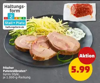 PENNY Frischer Putenrollbraten Angebot