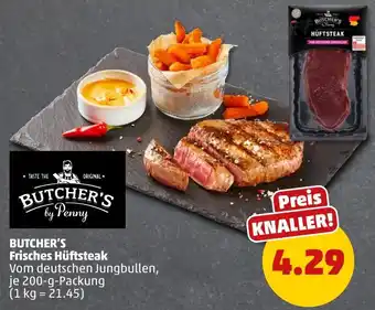 PENNY BUTCHER'S Frisches Hüftsteak Angebot