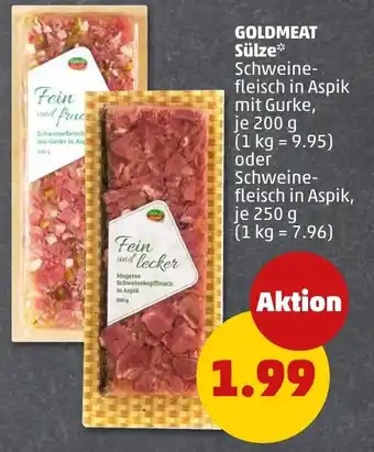 PENNY GOLDMEAT Sülze Angebot