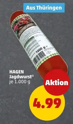 PENNY HAGEN Jagdwurst Angebot