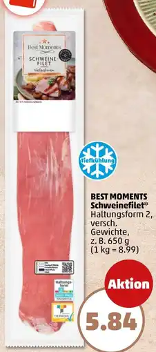 PENNY BEST MOMENTS Schweinefilet Angebot