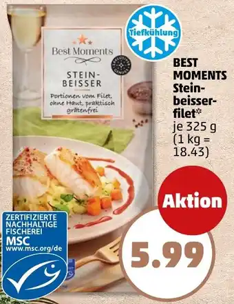 PENNY BEST MOMENTS Steinbeisserfilet Angebot