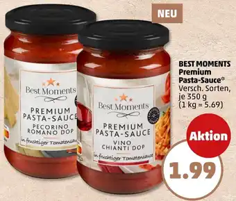 PENNY BEST MOMENTS Premium Pasta-Sauce Angebot
