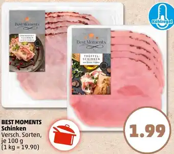 PENNY BEST MOMENTS Schinken Angebot
