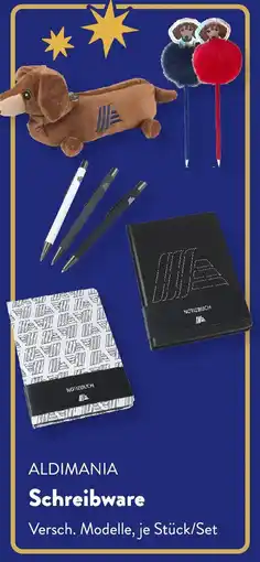 Aldi Süd ALDIMANIA Schreibware Angebot