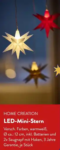 Aldi Süd HOME CREATION LED-Mini-Stern Angebot