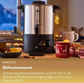 Aldi Süd AMBIANO Glühweinautomat Angebot