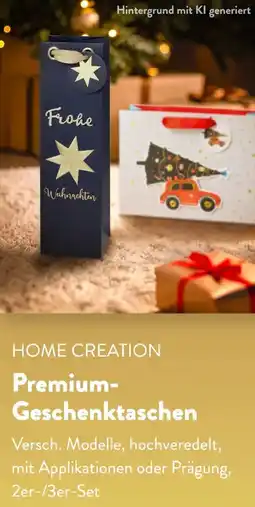 Aldi Süd HOME CREATION Premium Geschenktaschen Angebot