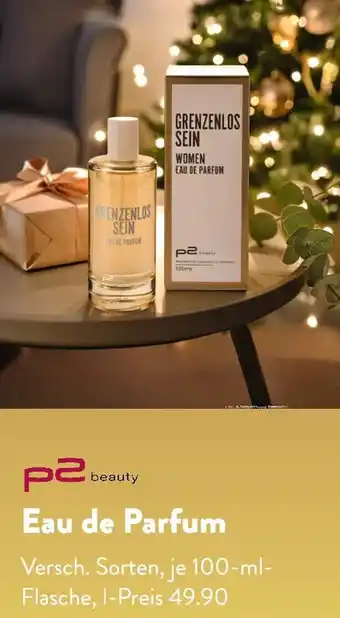 Aldi Süd P2 beauty Eau de Parfum Angebot