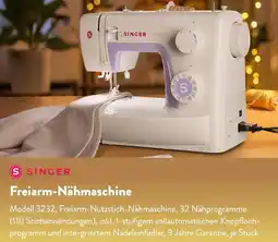 Aldi Süd SINGER Freiarm-Nähmaschine Angebot