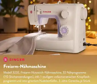 Aldi Süd SINGER Freiarm-Nähmaschine Angebot