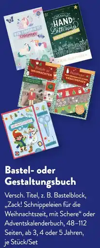 Aldi Süd Bastel- oder Gestaltungsbuch Angebot
