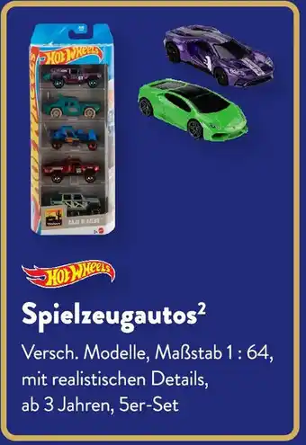 Aldi Süd Hot Wheels Spielzeugautos Angebot