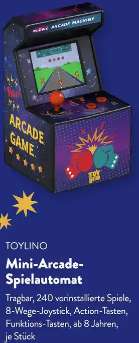 Aldi Süd TOYLINO Mini-Arcade Spielautomat Angebot