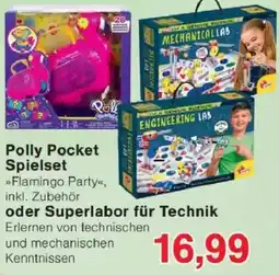 Jawoll Polly Pocket Spielset oder Superlabor für Technik Angebot