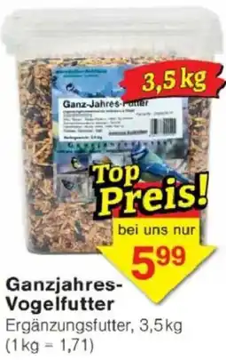 Jawoll Ganzjahres Vogelfutter Angebot