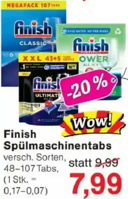 Jawoll Finish Spülmaschinentabs Angebot