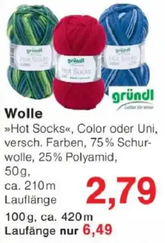 Jawoll gründl Wolle Angebot
