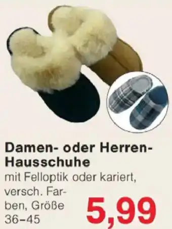Jawoll Damen oder Herren Hausschuhe Angebot