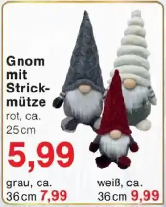 Jawoll Gnom mit Strickmütze Angebot