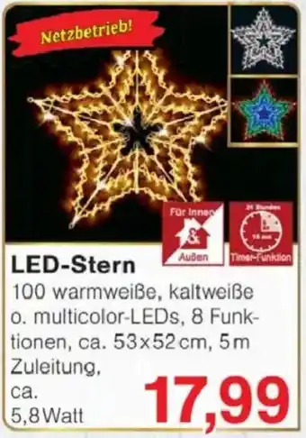 Jawoll LED-Stern Angebot
