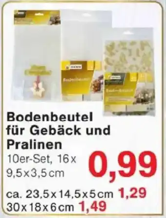 Jawoll Bodenbeutel für Gebäck und Pralinen Angebot