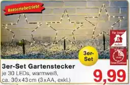 Jawoll 3er-Set Gartenstecker Angebot