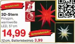 Jawoll 3D-Stern Angebot