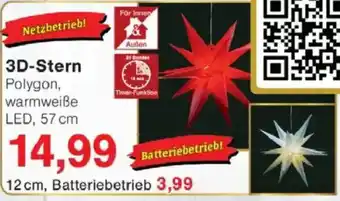 Jawoll 3D-Stern Angebot