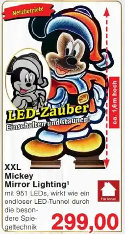 Jawoll XXL Mickey Mirror Lighting Angebot