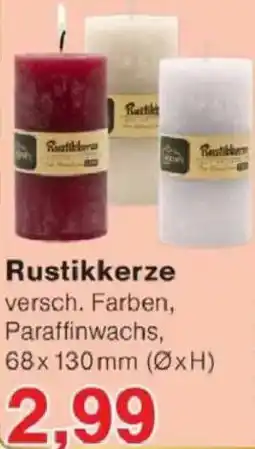Jawoll Rustikkerze Angebot