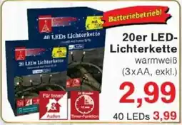 Jawoll 20er LED Lichterkette Angebot
