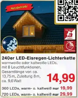 Jawoll 240er LED-Eisregen-Lichterkette Angebot