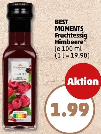 PENNY BEST MOMENTS Fruchtessig Himbeere Angebot