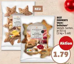 PENNY BEST MOMENTS Sternbrötchen Angebot