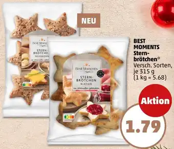 PENNY BEST MOMENTS Sternbrötchen Angebot