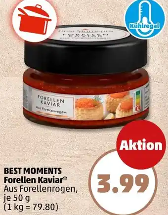 PENNY BEST MOMENTS Forellen Kaviar Angebot