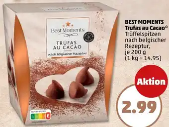 PENNY BEST MOMENTS Trufas au Cacao Angebot