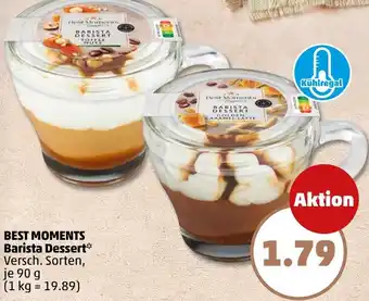 PENNY BEST MOMENTS Barista Dessert Angebot