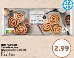 PENNY BEST MOMENTS Zimtschnecken Angebot