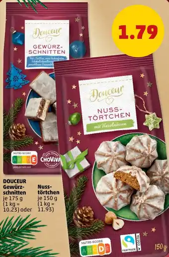 PENNY DOUCEUR Gewürzschnitten oder Nusstörtchen Angebot