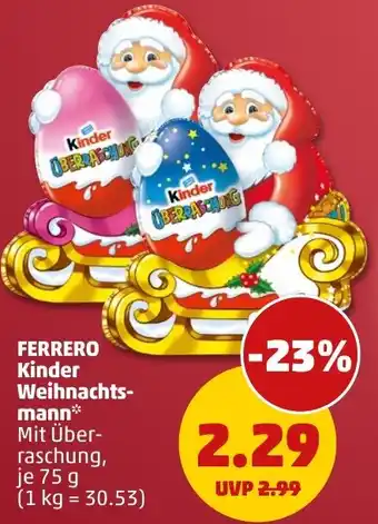 PENNY FERRERO Kinder Weihnachtsmann Angebot