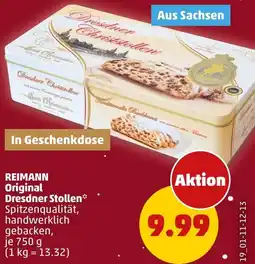 PENNY REIMANN Original Dresdner Stollen Angebot
