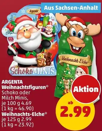 PENNY ARGENTA Weihnachtsfiguren oder Weihnachts-Elche Angebot