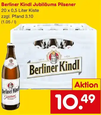 Netto Marken-Discount Berliner Kindl Jubiläums Pilsener Angebot